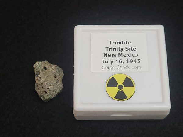 Trinitite (Atomic Bomb Glass) 1.2Grams, Trinity Site, New Mexico, July 16, 1945