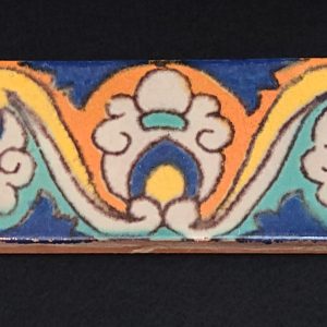 Tudor Vintage Border Tile ~ Tudor Tiles, Los Angeles, CA, USA 1927-1939