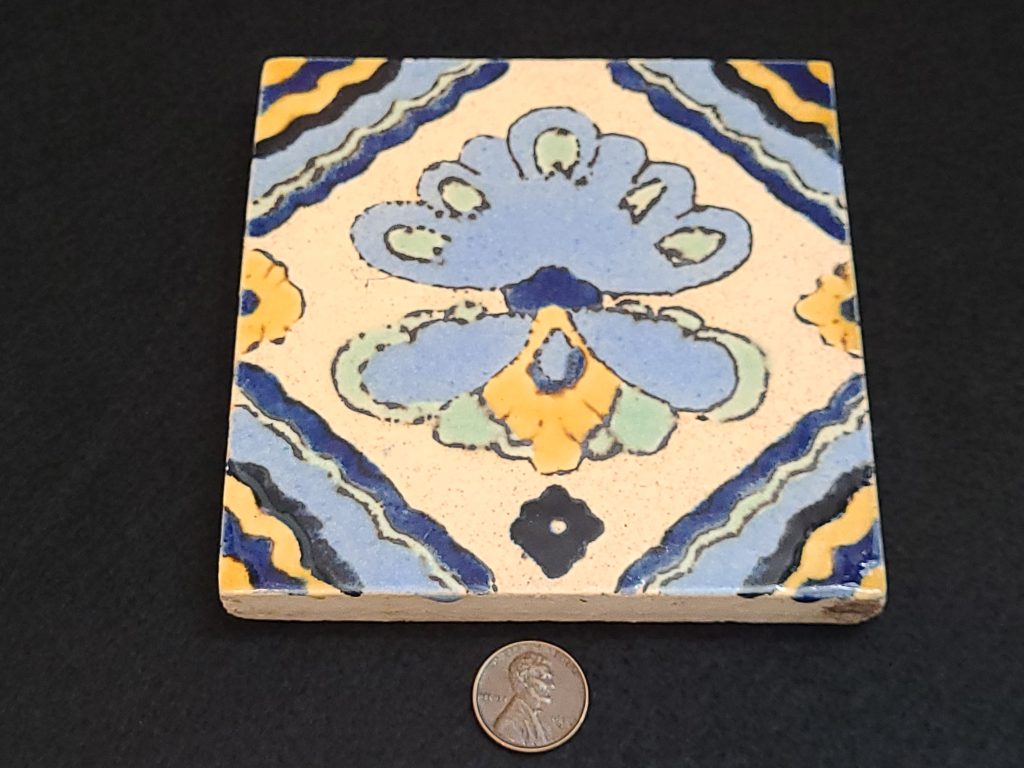 Tudor Vintage Border Tile ~ Tudor Tiles, Los Angeles, CA, USA 1927-1939