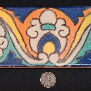 Tudor Vintage Border Tile ~ Tudor Tiles, Los Angeles, CA, USA 1927-1939