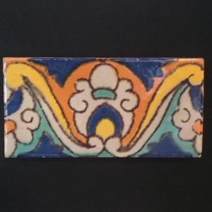 Tudor Vintage Border Tile ~ Tudor Tiles, Los Angeles, CA, USA 1927-1939
