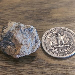 Samarskite-(y) on Matrix, North Carolina USA