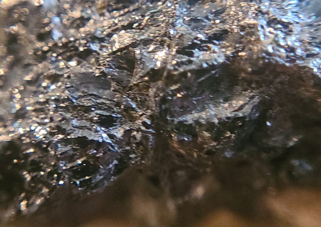 Samarskite-(y) on Matrix, North Carolina USA