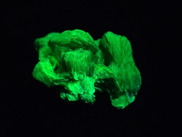 Meta-autunite Crystal Fluorescent Uranium Ore Specimen, Stabilized - 8 Grams