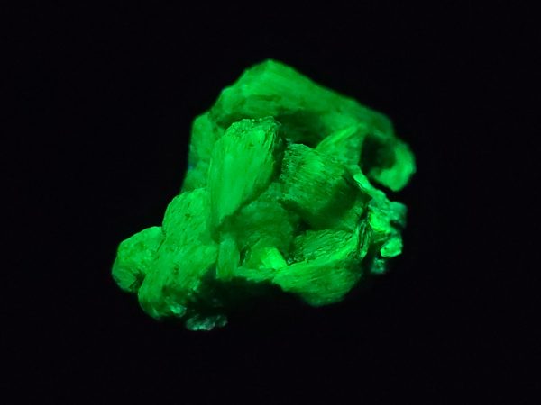 Meta-autunite Crystal Fluorescent Uranium Ore Specimen, Stabilized - 8 Grams - Image 10