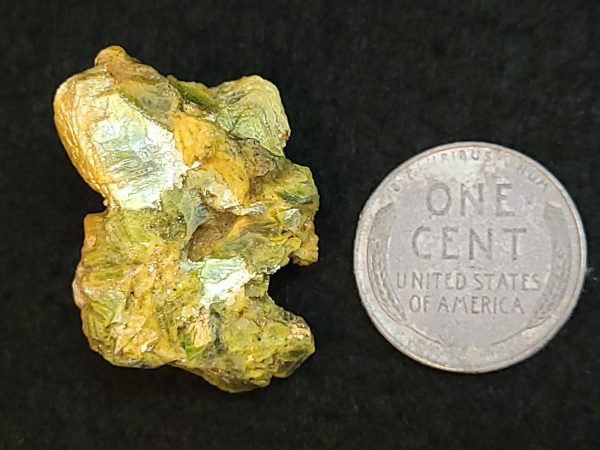 Meta-autunite Crystal Fluorescent Uranium Ore Specimen, Stabilized - 8 Grams - Image 15