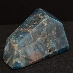 Blue Apatite Crystal with Unknown Radioisotope(s)- China - 142 Grams