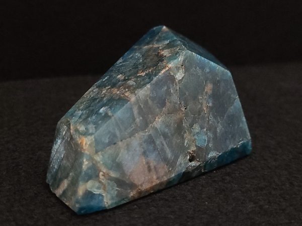 Blue Apatite Crystal with Unknown Radioisotope(s)- China - 142 Grams