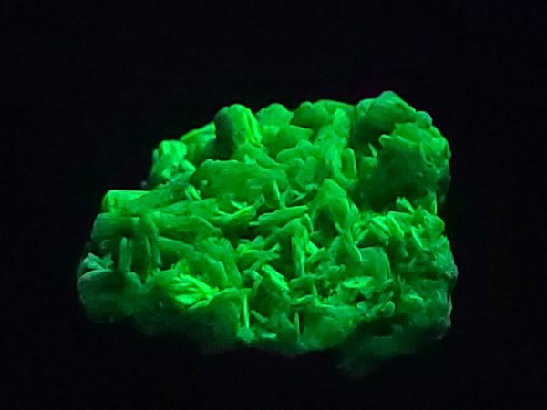 Meta-Autunite Crystal, Stabilized- Fluorescent Uranium Ore ~ 2.7 Grams - Image 3