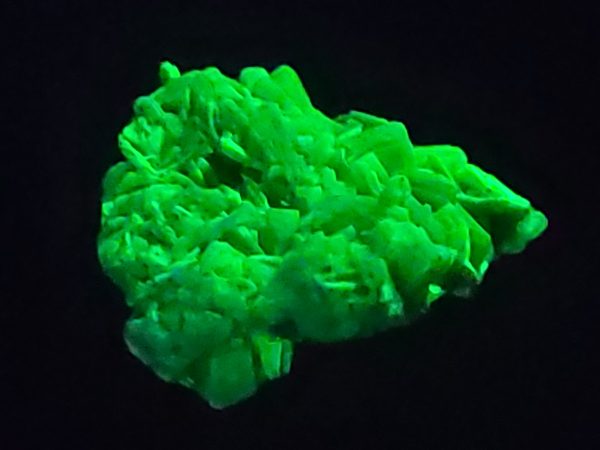 Meta-Autunite Crystal, Stabilized- Fluorescent Uranium Ore ~ 2.7 Grams - Image 5