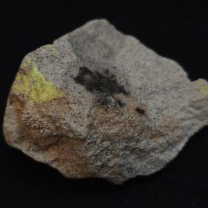Andersonite , Uraninite on Matrix - D-Day Mine, USA - Fluorescent Uranium Ore