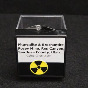 Phurcalite nd Brochantite on Matrix