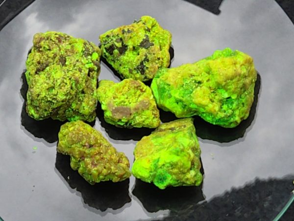 25 Grams of Autunite Fragments ~ Bulk Uranium Ore