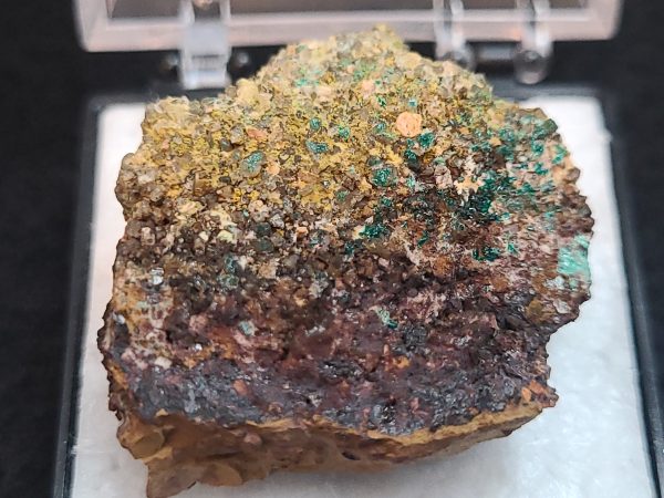 Brochantite on Matrix ~ Posey Mine, Utah - Image 2