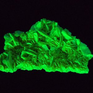 Autunite / Meta-Autunite Crystal, Stabilized- Fluorescent Uranium Ore ~ 3.6 Grams