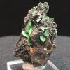 Torbernite with Parsonsite on Matrix - China