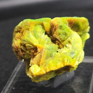 Lamellar Autunite Crystal - Fluorescent Uranium Ore ~8.9 Grams