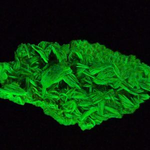 Autunite / Meta-Autunite Crystal, Stabilized- Fluorescent Uranium Ore ~ 3.6 Grams