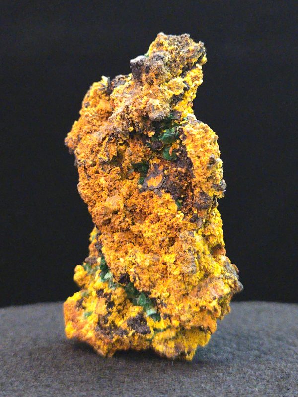 Torbernite and Parsonsite on Matrix - Guangxi, China - Image 3