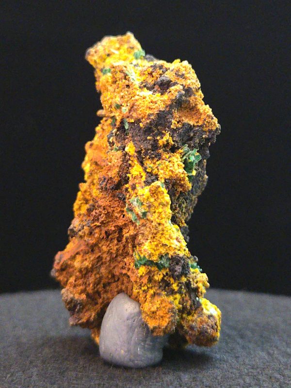 Torbernite and Parsonsite on Matrix - Guangxi, China - Image 7