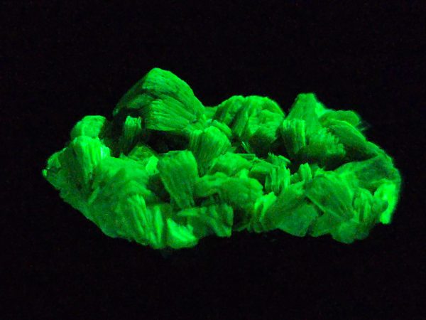 Lamellar Autunite / Meta- Autunite on Matrix  - Fluorescent Uranium Ore ~ 7.8 Grams - Image 7