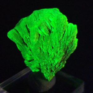 Lamellar Autunite / Meta- Autunite Crystal - Fluorescent Uranium Ore ~ 12 Grams