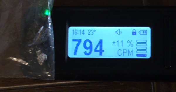 Lutetium Metal Element Sample - 4 grams 2.27% Lu-176