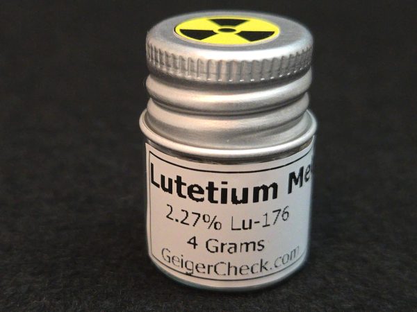 Lutetium Metal Element Sample,   2.27% Lu-176  ~  4 Grams - Image 6