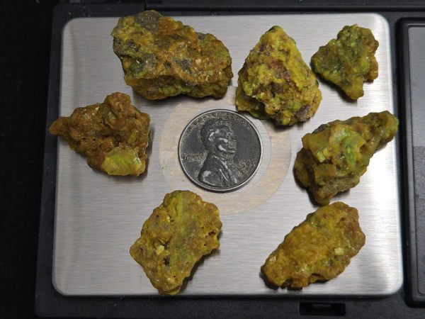 25 Grams of Autunite Fragments in a Lead Container, Bulk Uranium Ore - Image 3