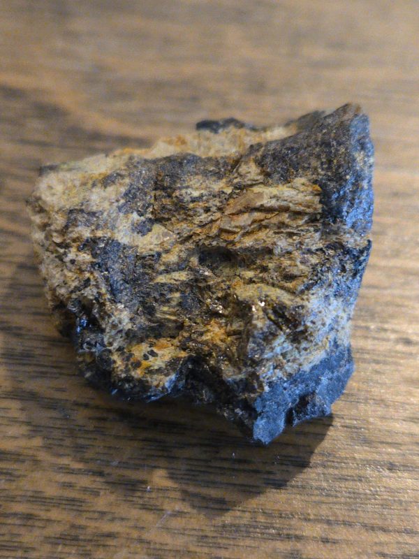 Samarskite-(y)  in Matrix  North Carolina USA - Image 3