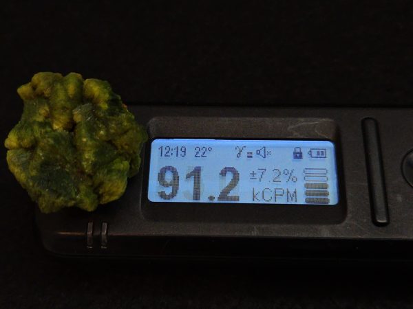 Lamellar Autunite Crystal  - Fluorescent Uranium Ore,  12 Grams - Image 15