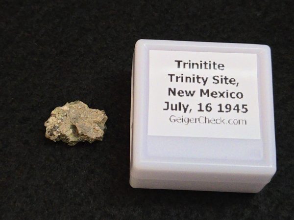 Trinitite (Atomic Bomb Glass), 570mg ~ Trinity Site, New Mexico, July 16, 1945