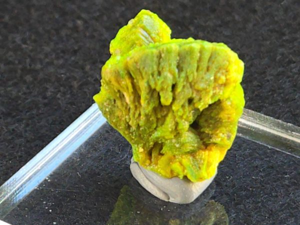 Lamellar Autunite Crystal  - Fluorescent Uranium Ore,  5.2 Grams - Image 12