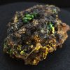 Torbernite and Parsonsite on Matrix - Guangxi, China