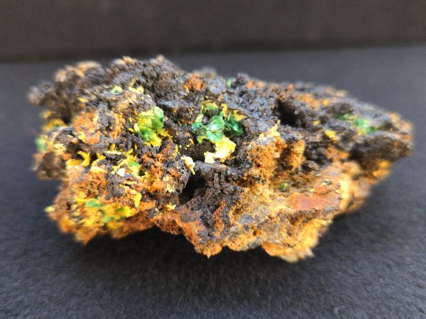 Torbernite and Parsonsite on Matrix - Guangxi, China - Image 5