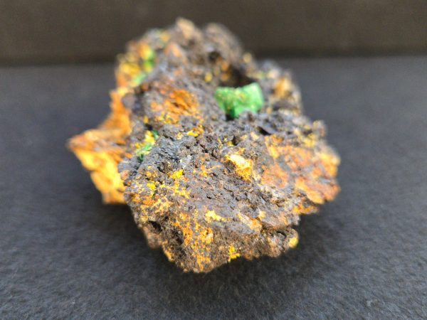 Torbernite and Parsonsite on Matrix - Guangxi, China - Image 8