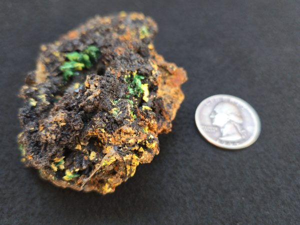 Torbernite and Parsonsite on Matrix - Guangxi, China - Image 17