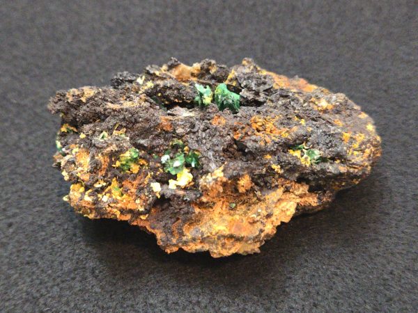 Torbernite and Parsonsite on Matrix - Guangxi, China - Image 9