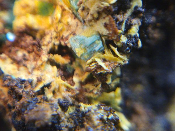 Torbernite and Parsonsite on Matrix - Guangxi, China - Image 12