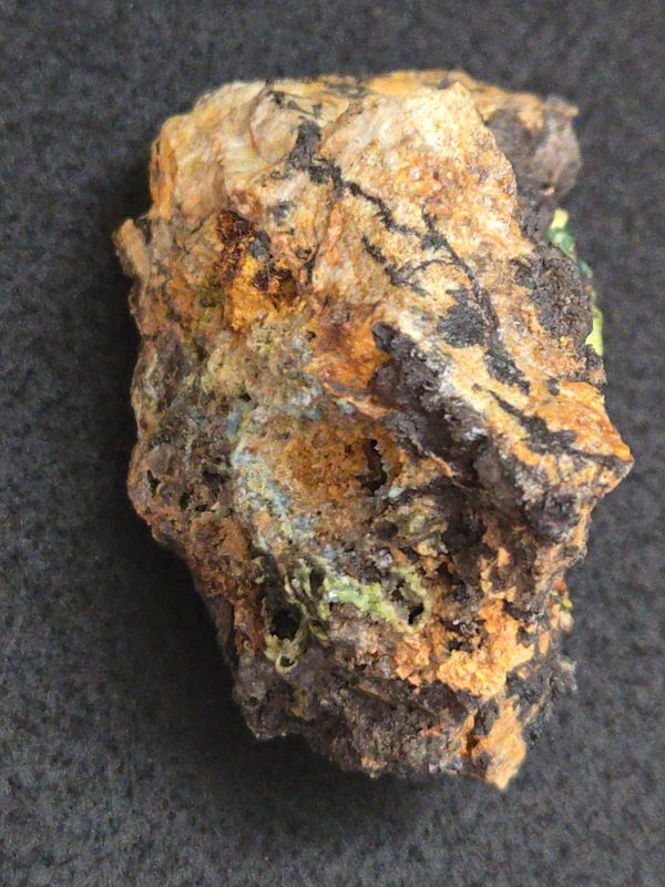 Torbernite and Parsonsite on Matrix - Guangxi, China