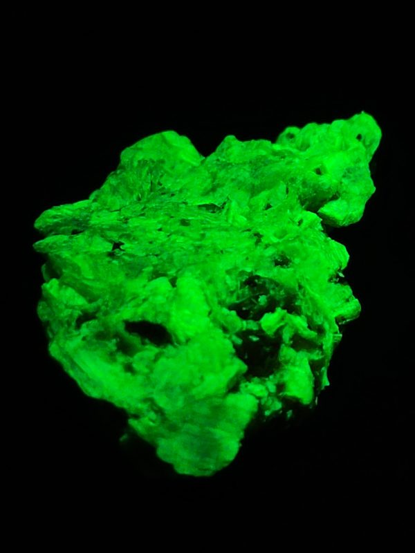 Autunite / Meta-autunite on Matrix ~ Fluorescent Uranium Ore, 10 Grams - Image 7