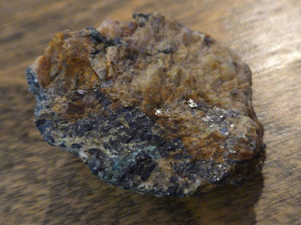 Samarskite-(y)  in Matrix  North Carolina USA - Image 7