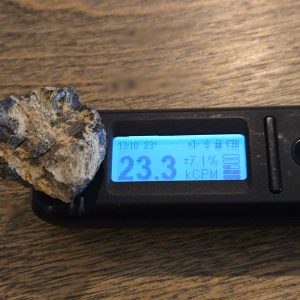 Samarskite-(y) in Matrix North Carolina USA