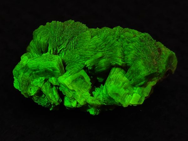 Lamellar Autunite Crystal - Fluorescent Uranium Ore, 10.7 Grams