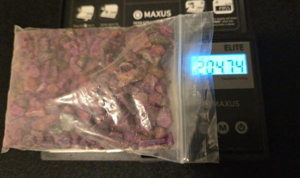 Fluorescent Corundum Ruby Pieces, 200 Grams - Image 2
