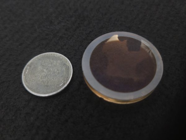 Thoriated Glass Lens from Vintage Projector - Thorium-232 - Image 9