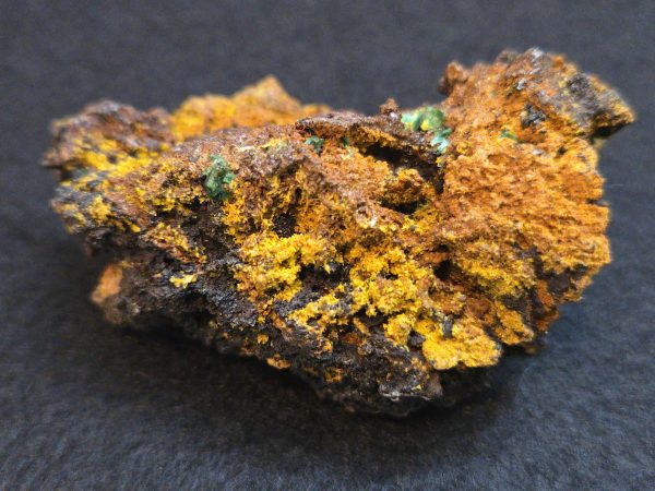 Torbernite and Parsonsite on Matrix - Guangxi, China