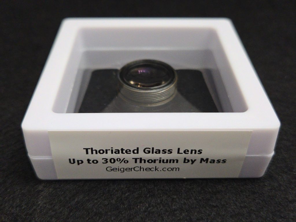 Thoriated Glass Lens from Vintage Kodak Camera ~ Thorium-232 Source