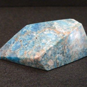 Blue Apatite Crystal with Unknown Radioisotope(s)- China - 121 Grams