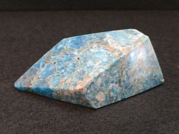 Blue Apatite Crystal with Unknown Radioisotope(s)- China - 121 Grams
